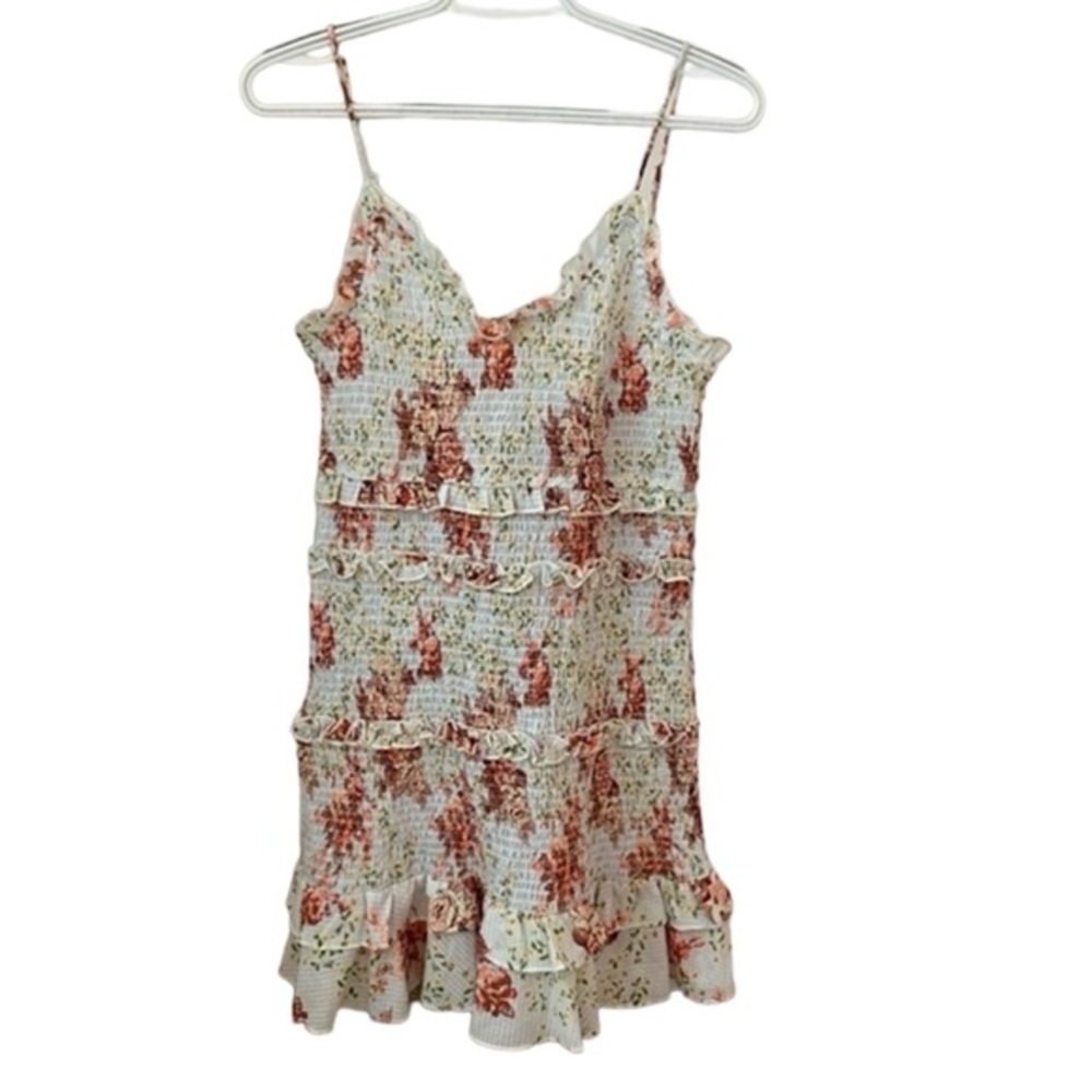 NWT - Zara Smocked Floral Dress